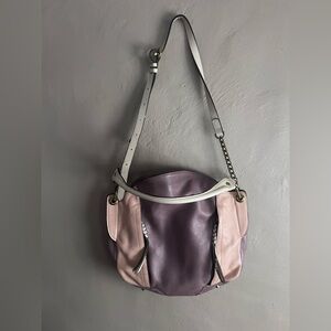 Stylish Purple and Pink Women's Bag